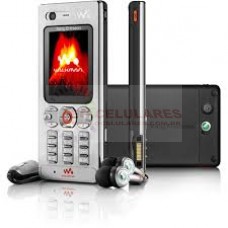 SONY ERICSSON W880 BRANCO 3G MP3 2.0 MPX RADIO SEMI NOVO